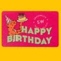 Happy Birthday Gift Card - Physical U4