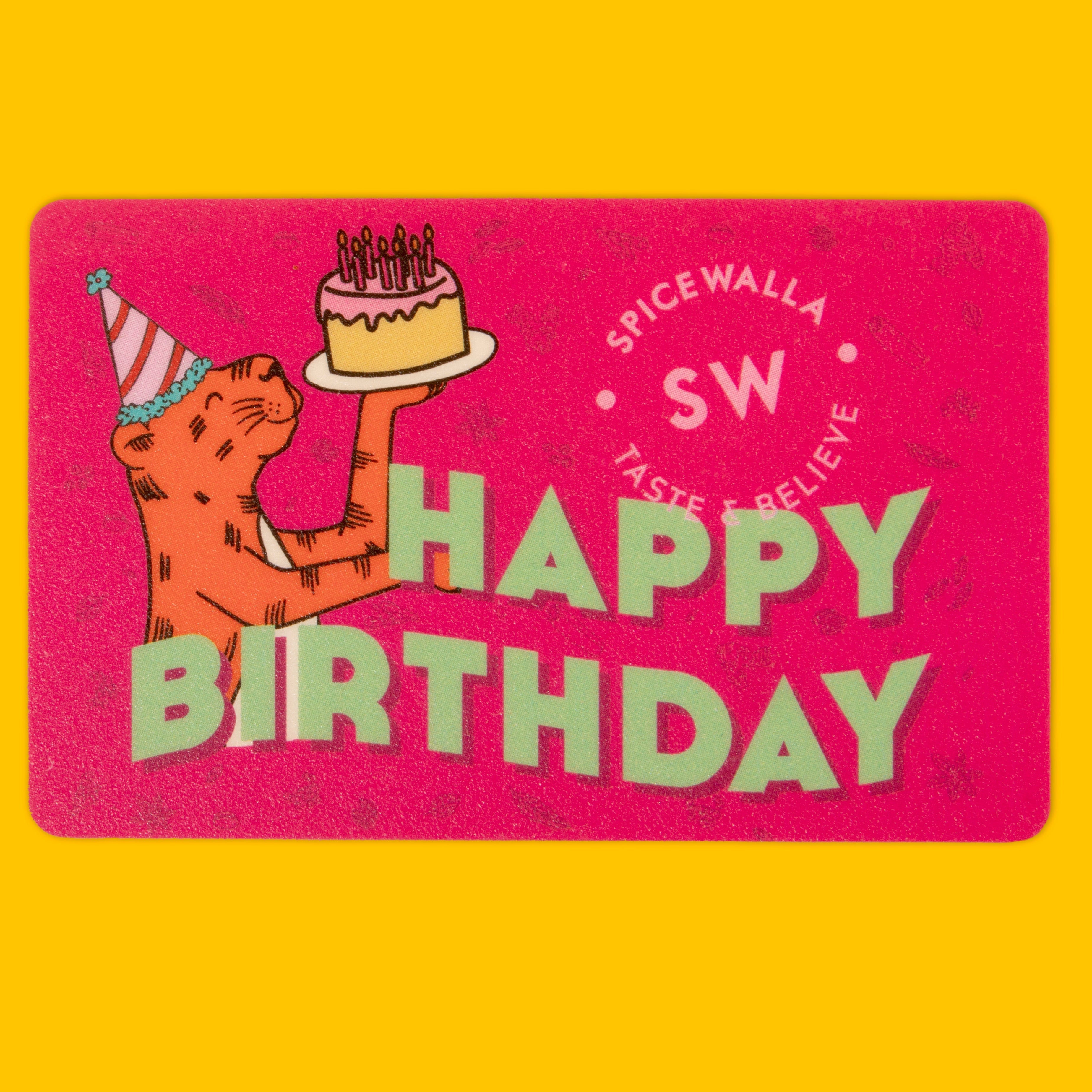 Happy Birthday Gift Card - Physical U4