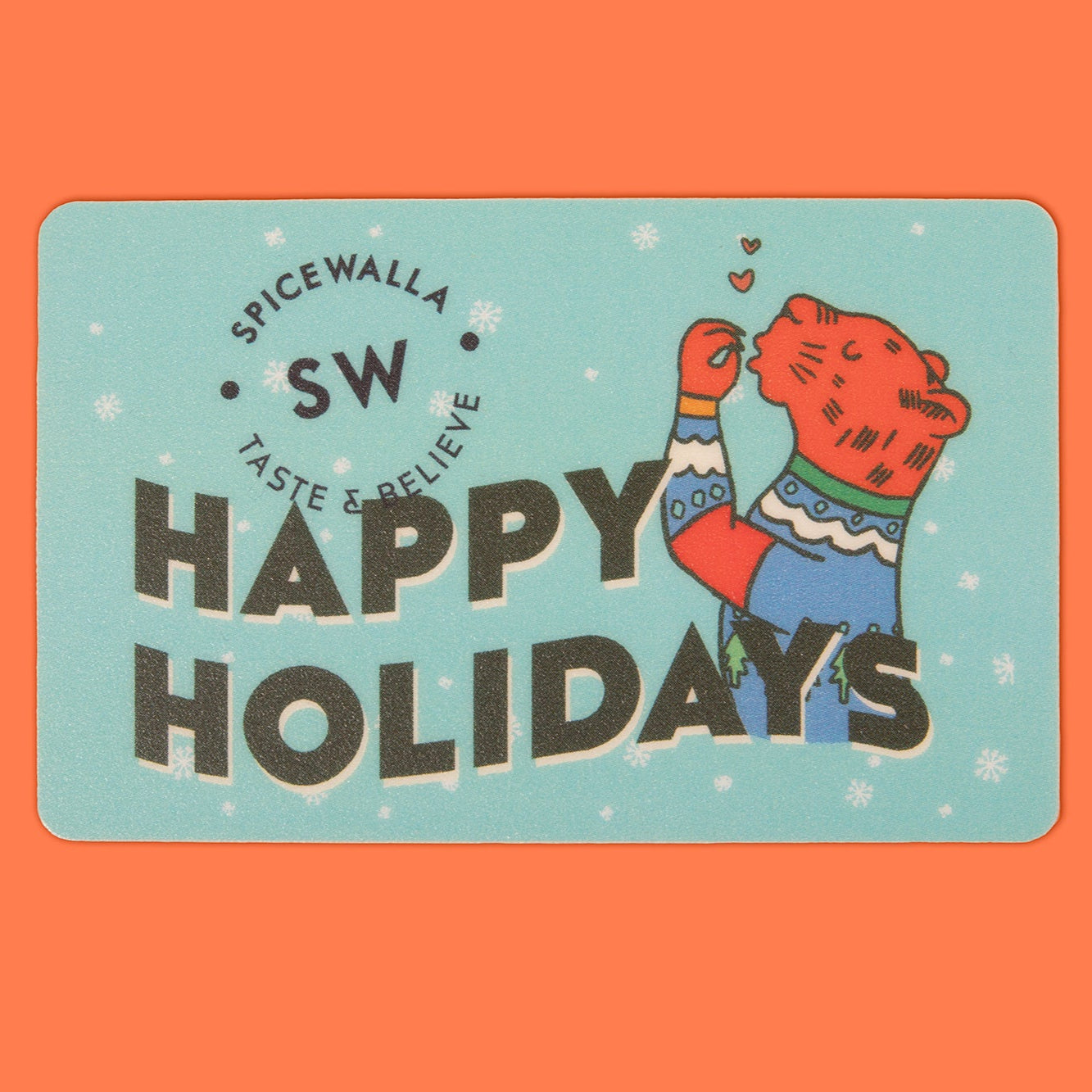 Happy Holidays Gift Card - Physical M3