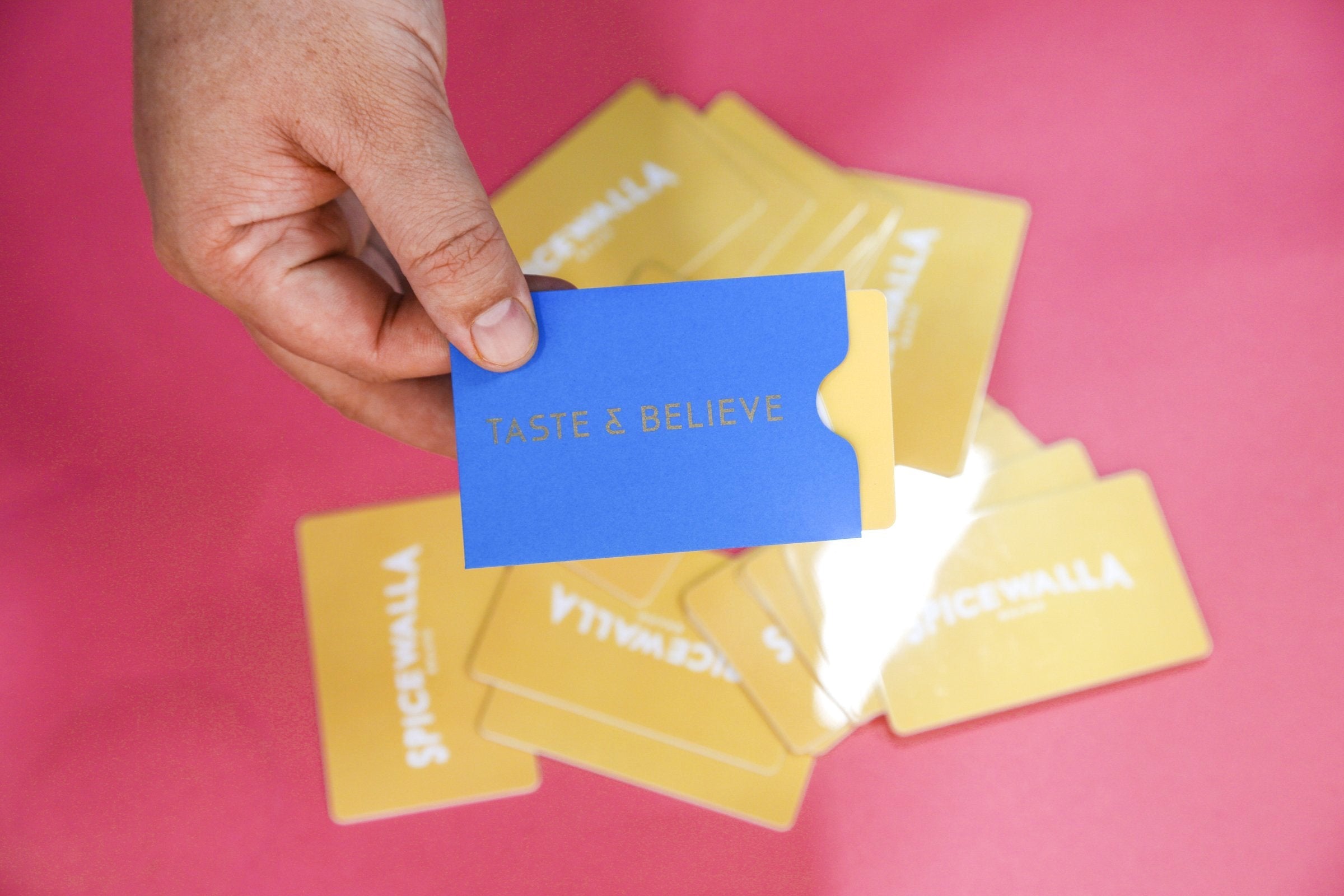 Yellow Spicewalla Gift Card - Physical U9